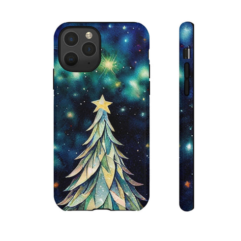 Christmas Tree On a Sky Full of Stars - Impact Resistant Phone Case iPhone 11 Pro Glossy
